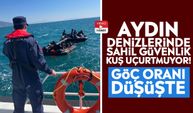 Aydın denizlerinde Sahil Güvenlik kuş uçurtmuyor! Göç oranı düşüşte