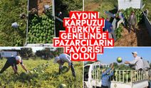 Aydın karpuzu Türkiye genelinde pazarcıların favorisi oldu