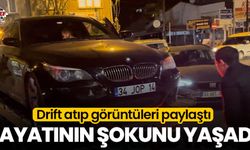 Drift atıp görüntüleri paylaştı, hayatının şokunu yaşadı!