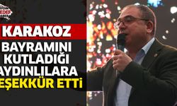 Karakoz, bayramını kutladığı Aydınlılara teşekkür etti