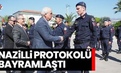 Nazilli protokolü bayramlaştı