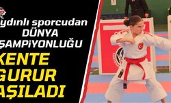 Aydınlı sporcudan dünya şampiyonluğu