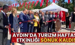 Aydın’da Turizm Haftası etkinliği sönük kaldı!