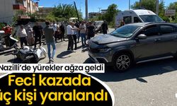 Nazilli’de korkutan kaza: Bir aile ölümden döndü