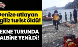 Denize atlayan İngiliz turist öldü!