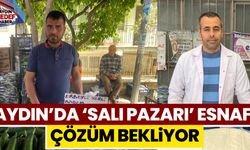 Salı Pazarı esnafı taleplerini sıraladı