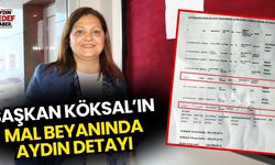 Köksal’ın mal beyanında Aydın’daki mülkleri de yer aldı