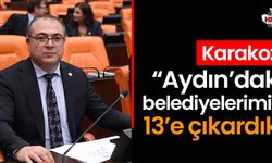CHP’li Karakoz’dan Aydınlılara oy teşekkürü