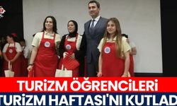 Turizm öğrencileri turizm haftası'nı kutladı