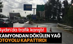 Aydın'da trafik karıştı!