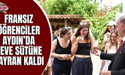 Başkan Kaya’dan Fransız öğrencilere devecilik dersi