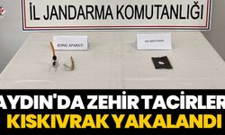 Aydın'da zehir tacirleri kıskıvrak yakalandı