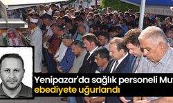 Yenipazar'da sağlık personeli Mutlu, ebediyete uğurlandı