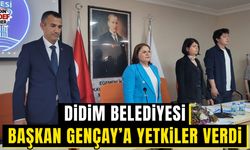 Didim Belediyesi Hatice Gençay'a yetkiler verdi