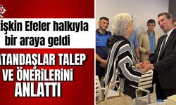 Yetişkin Efeler halkıyla bir araya geldi