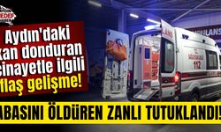 Aydın'daki kan donduran cinayetle ilgili flaş gelişme!