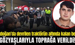 Traktör altında kalan bekçi toprağa verildi