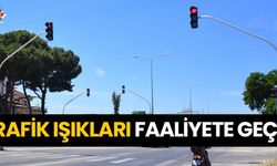 Trafik ışıkları faaliyete geçti