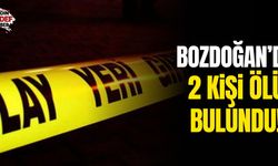 Bozdoğan’da 2 kişi ölü bulundu