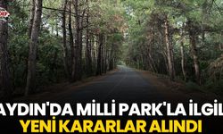 Aydın'da Milli Park'la ilgili yeni kararlar alındı
