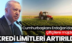 Cumhurbaşkanı Erdoğan'dan çiftçilere müjde! Kredi limitleri artırıldı