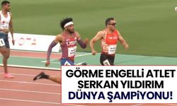 Görme engelli atlet Serkan Yıldırım Dünya Şampiyonu!