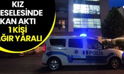 Kız meselesinde kan aktı; 1 kişi ağır yaralı