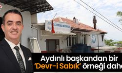 Aydınlı başkan önceki yönetime kafayı taktı!