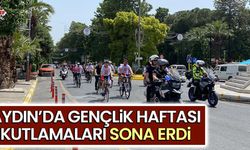 Aydınlı gençler pedallara yüklendi