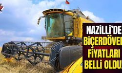 Nazilli'de biçerdöver fiyatları belli oldu