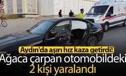 Aydın'da aşırı hız kaza getirdi!