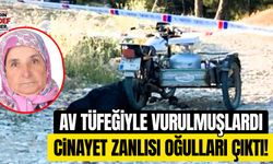 Av tüfeğiyle vurulan çiftin cinayet zanlısı oğulları çıktı!