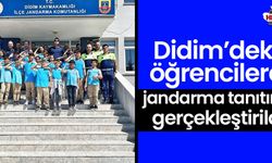 Didim’deki öğrencilere jandarma tanıtımı gerçekleştirildi