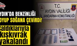 Aydın'da benzinliği soyup soğana çevirdi!