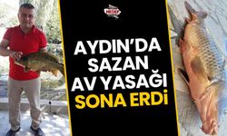 Aydın’da sazan avı sezonu açıldı