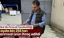 Söke’de ihracat hareketliliği