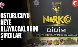 Uyuşturucuyu nereye saklayacaklarını şaşırdılar!