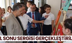 Yıl sonu sergisi gerçekleştirildi