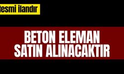 BETON ELEMAN SATIN ALINACAKTIR