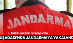 Kuşadası’nda jandarmaya yakalandı