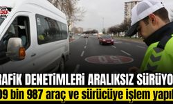 Trafik güvenliği önceliği: 2.5 milyon araç denetlendi