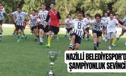 Nazilli Belediyespor’da şampiyonluk sevinci