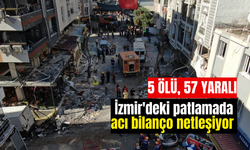 İzmir'deki patlama yürekleri dağladı: 5 ölü, 57 yaralı