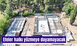 Yarı olimpik havuza kavuşmaya az kaldı