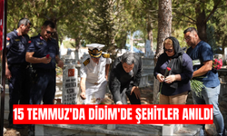 15 Temmuz'da Didim'de şehitler anıldı