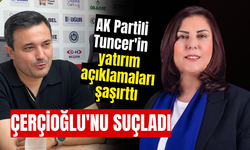 AK Partili Tuncer, Çerçioğlu'nu kavgacı olmakla suçladı