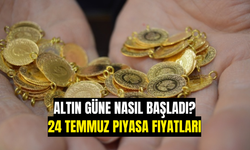 Altın güne nasıl başladı? 24 Temmuz piyasa fiyatları