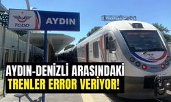 Aydın-Denizli trenlerindeki teknik arızalar isyan ettiriyor