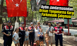 Aydın Jandarmasından Orman Yangınlarına Karşı Farkındalık Çalışması