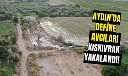 Aydın'da define avcıları kıskıvrak yakalandı!